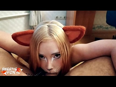 ❤️ Kitsune schluckt Schwanz und Sperma in ihrem Mund ❌ Sex video bei de.purchasexz.top ❤
