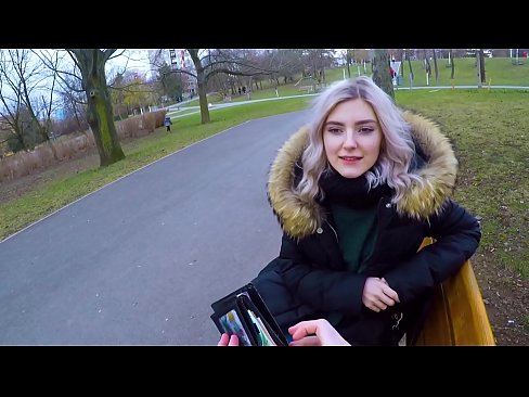 ❤️ Schluckt das heiße Sperma eines Fremden für Geld - Blowjob im Park von Eva Elfie ❌ Sex video bei de.purchasexz.top ❤